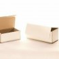 White Corrugated Boxes50 4" X 4" X 2" White Corrugated Mailers Die Cut Tuck Flap