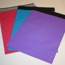 60 10X13 Poly Mailers Purple Bright Blue Raspberry Colored Self Sealing Envelope