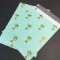 50 Designer PALM TREES Poly Mailers 10X13 Envelopes Shipping Bags Green