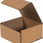 Boxes Mailers Die Cut Tuck Flap Boxes 50 5" X 5" X 2" Kraft Corrugated Mailers D