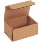Boxes Mailers Die Cut Tuck Flap Boxes 50 4" X 3" X 2" Kraft Corrugated Mailers D