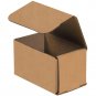 Boxes Mailers Die Cut Tuck Flap Boxes 50 5" X 3" X 3" Kraft Corrugated Mailers D