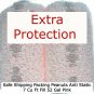 Pack Packing Peanuts Shipping anti-Static Loose Pink Fill 52 Gall 2 X 3.5 Cu Ft