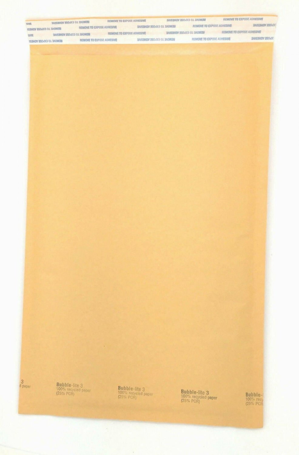 25 #3 (8.5"X14.5") Kraft Bubble Lined Mailer Envelopes Self Seal Free Shipping