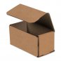 Boxes Mailers Die Cut Tuck Flap Boxes 50 6" X 3" X 3" Kraft Corrugated Mailers D