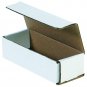 Solid Corrugated Mailers - Boxes 50 9" X 2" X 2" White Corrugated Mailers Die Cu
