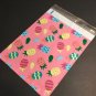 25 Designer 10X13 Easter PINEAPPLE and RABBITS Poly Mailers Envelopes Shipping B