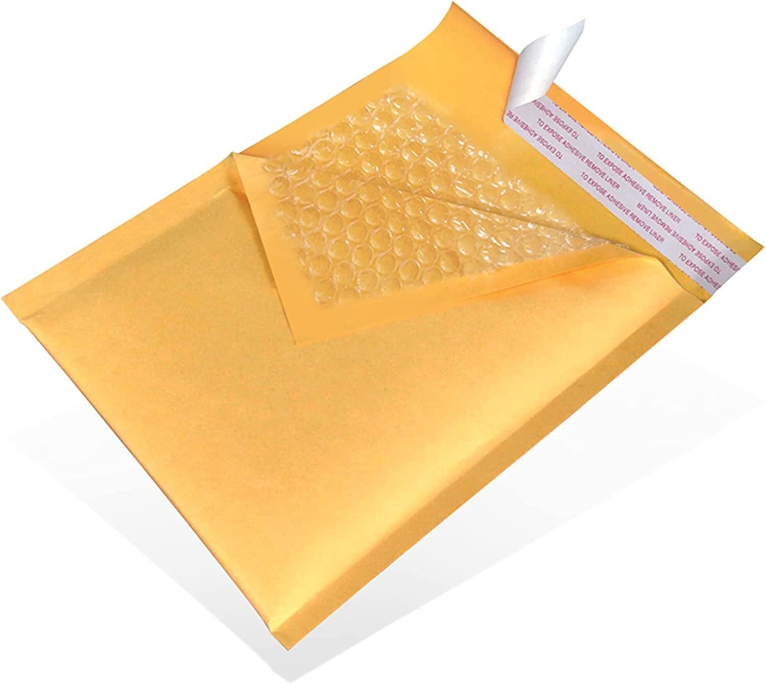 Bubble Padded Envelopes Mailers 100 #2 8.5X12 Kraft Mailers Shipping Case
