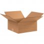 25 12-1/2" X 12-1/2" X 6" Multi-Depth Corrugated Boxes