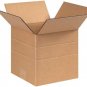 25 10" X 10" X 10" Multi-Depth Corrugated Boxes