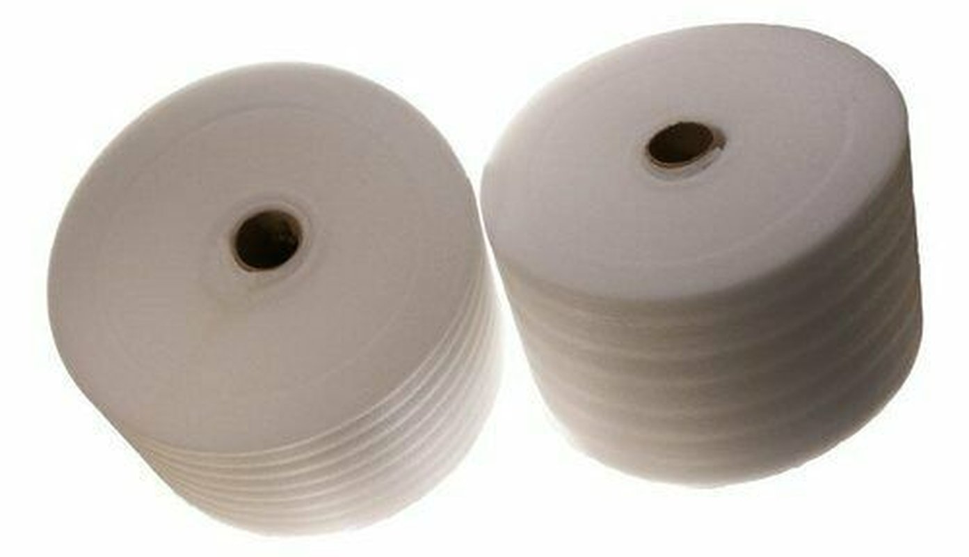 Two 188' Rolls 1/8" Thick Packaging Foam Wrap  12" Tall with Free Shipping #Pack