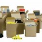 Folding Chipboard Box 50 4" X 4" X 6" Reverse Tuck Mailer Cartons Kraft
