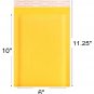 Packaging Envelopes100 Kraft Poly Bubble 6"X10" Bubble Mailers Self Seal Padded