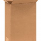 25 8" X 4" X 12" Corrugated Boxes Shipping Packing Moving Cardboard Cartons