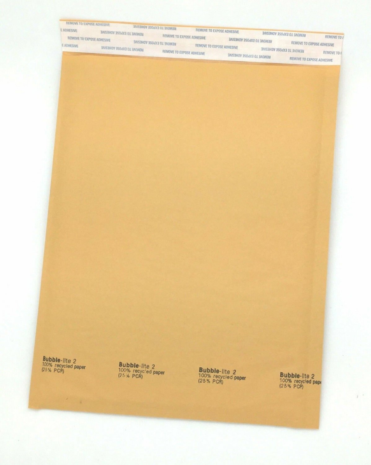 50 #2 (8.5"X12") Kraft Bubble Lined Mailer Envelopes Self Seal Free Shipping