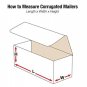 Mailer Cardboard Shipping Boxes 6X4X3 White Mailer Cardboard Shipping 50 Pk