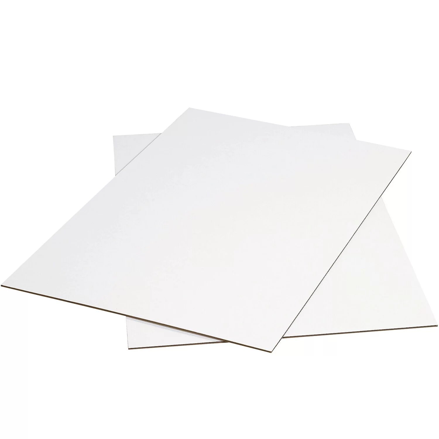 Corrugated Sheets White  42" X 42" , 42 " x 42 " , 42 inch x 42 inch , 42in
