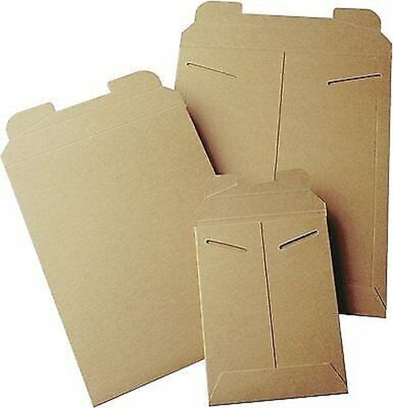 Photo Document Flat Rigid Envelope 50 18 X 24 Kraft No Bend Tab Lock Mailers Rig