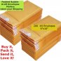 200 #0 6X10 Kraft Paper Bubble Padded Envelopes Mailers Shipping Case 6"X10"