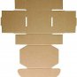 50 Pack 4X4X2'' (Inner Size) Corrugated Mailers, Cardboard Small Shipping Boxes,