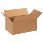 Long Corrugated Boxes 12" X 5" X 5" Kraft 25/Bundle Shipping Mailers Boxes