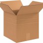 25 12" X 12" X 10" Multi-Depth Corrugated Boxes