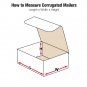 Shipping Boxes Small 6"L X 4"W X 1"H, 50-Pack | Corrugated Cardboard Box for Pa