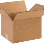 25 12" X 10" X 6" Multi-Depth Corrugated Boxes
