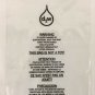25 9x12 Biodegradable Self Seal Suffocation Warning Clear Poly Bags 1.5 mil