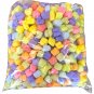 Minipak Packing Peanuts Rainbow Hearts Multicolor Minipack .6 CF Biodegradable