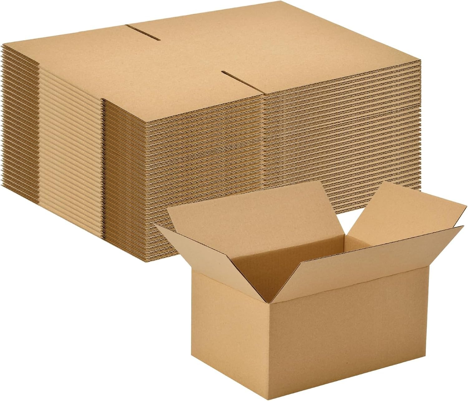 Pack Vary Sizes Small Shipping Boxes Brown Corrugated Cardboard Boxes Shipping