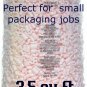 One Bag Protective Packing Peanuts Pink Anti Static 1 Bag 3.5 cf Fill 26 Gal
