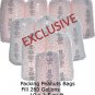 Bubblefast Packing Peanuts Pink 10 Large Bags Fill 260 Gall 10 x 3.5 cu ft Size