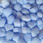 Packing Peanuts Blue Heart Shape MiniPack .6 cu ft Biodegradable FunPak