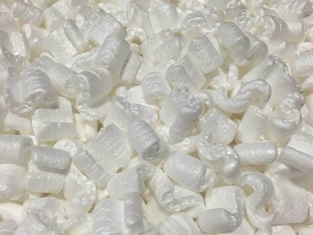 Pack Ship Packing Peanuts Shipping anti Static Loose Fill 30 Gall 3 Cu Ft White