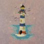 A LightHouse Christmas Embroidered Quilt Blocks., Set Of 12, Color Choice