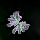 Ripple Butterflies, Light,Lacy  Pastel Colors On Kona Black Cotton,12-12 inch