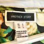 Another Story flowy blouse floral flare size small ruffle silky long sleeve top