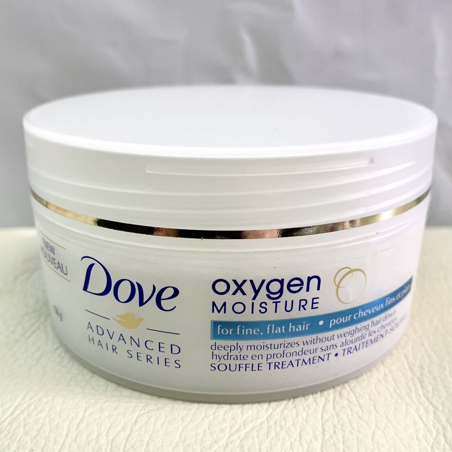 Dove Souffle Treatment Oxygen Moisture for Fine Flat Hair 1 Tub