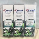 3 Lot Crest 3D White Whitening Therapy With Tree Oil Refreshing Mint Toothpaste
