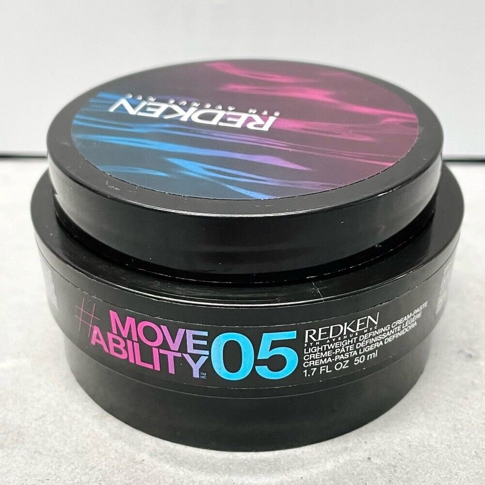 Redken 05 move ability lightweight defining cream paste 50ml / 1.7 Oz full NEW