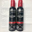 2pk TRESEMME Thermal Creations volume boosting mousse spray Heat Protection NEW