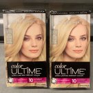 2 Pack Schwarzkopf Color Ultime Permanent Hair Color 9.5 Light Natural Blonde