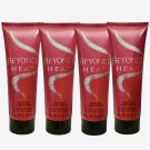 4 Pack Beyonce Heat Gold Sparkling Sensual Body Lotion 2.5 Oz 75ml Each COTY NEW