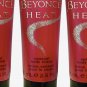 4 Pack Beyonce Heat Gold Sparkling Sensual Body Lotion 2.5 Oz 75ml Each COTY NEW