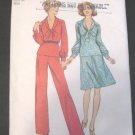 Simplicity Misses Pantsuit & 2 Piece Dress Size 16