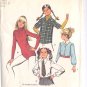 3 Simplicity Girls Size 8 Patterns Blouse Vest Suit with Skirt Pants Jacket