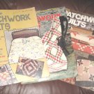 3 Quilting Magazines Patchwork Quilts 1970s