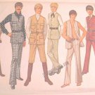 Simplicity 9087 Teen Boy Size 14  Uncut Retro Vest Pants