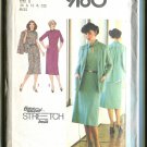 Simplicity 1979 Size U (16 - 18- 20)  Time Saver Stretch Knit Pattern 9160 Uncut